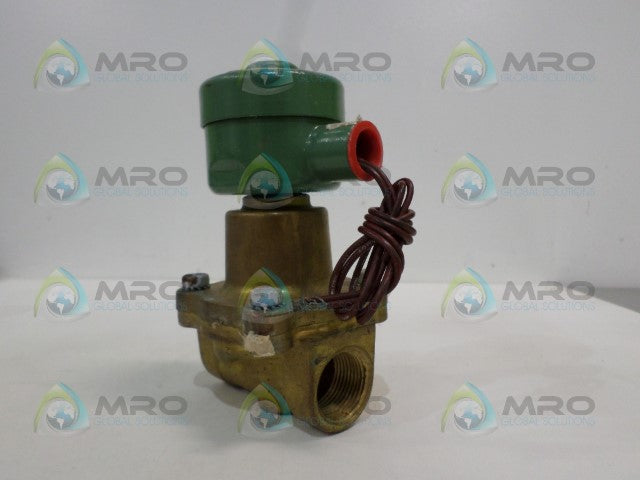 ASCO 8211B27 80174 SOLENOID COIL VALVE 120V *USED*