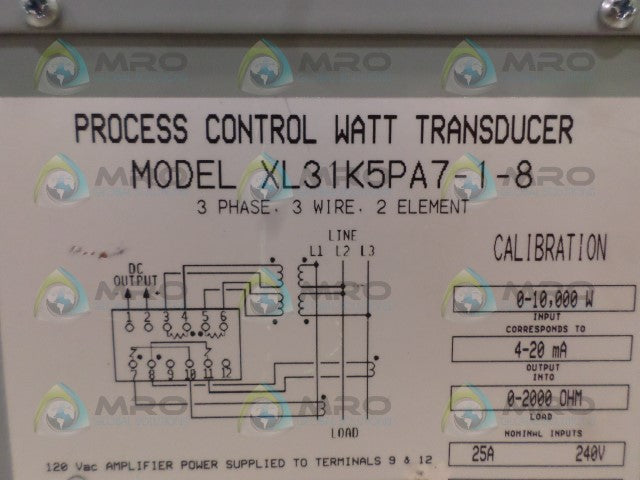 SCIENTIFIC COLUMBUS XL31K5PA7-1-8 TRANSDUCER *NEW NO BOX*