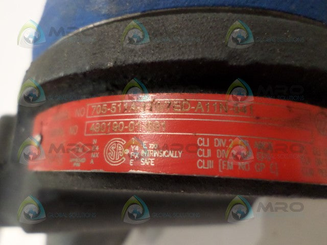 MAGNETROL 705-511A-110/7ED-A11N-041 RADAR LEVEL TRANSMITTER *USED*