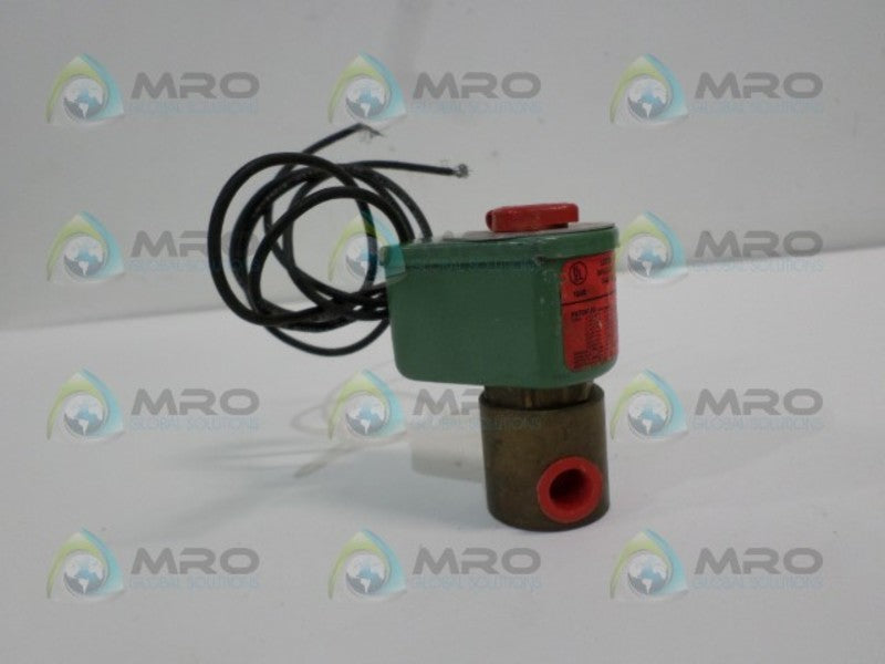 ASCO 8262D22 SOLENOID COIL VALVE 110/120V *USED*