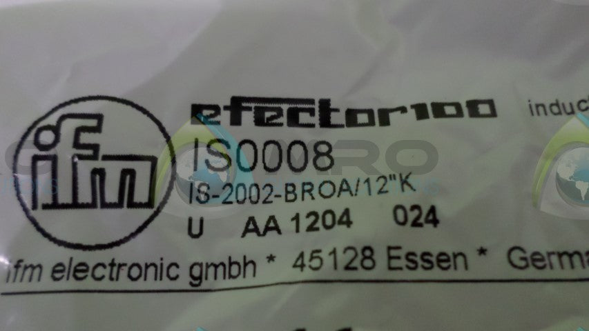 IFM EFECTOR IS0008 INDUCTIVE PROXIMITY SENSOR*NEW IN FACTORY BAG*