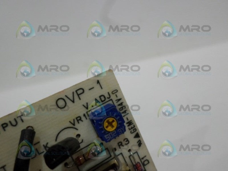 INDUSTRIAL MRO PART# OVP-1 LINEAR POWER SUPPLY *NEW IN BOX*