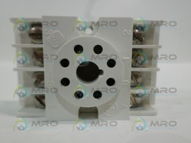 CURTIS CUS8 RELAY BASE *USED*