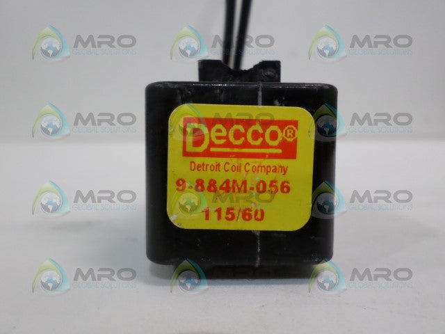 DECCO 9-884M-056 COIL 115V *NEW NO BOX*