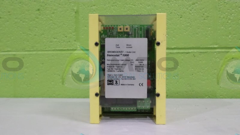 HUK 612300000 BRAKE UNIT *USED*