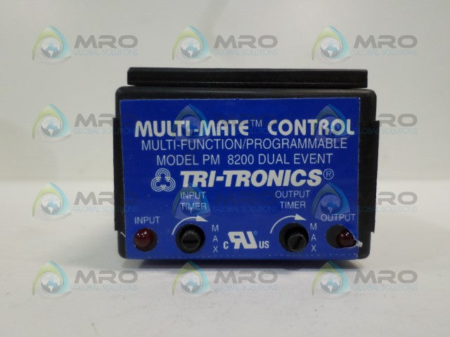TRI-TRONICS PM8200 MULTI-MATE MULTI-FUNCTION PROGRAMMABLE RELAY *NEW NO BOX*