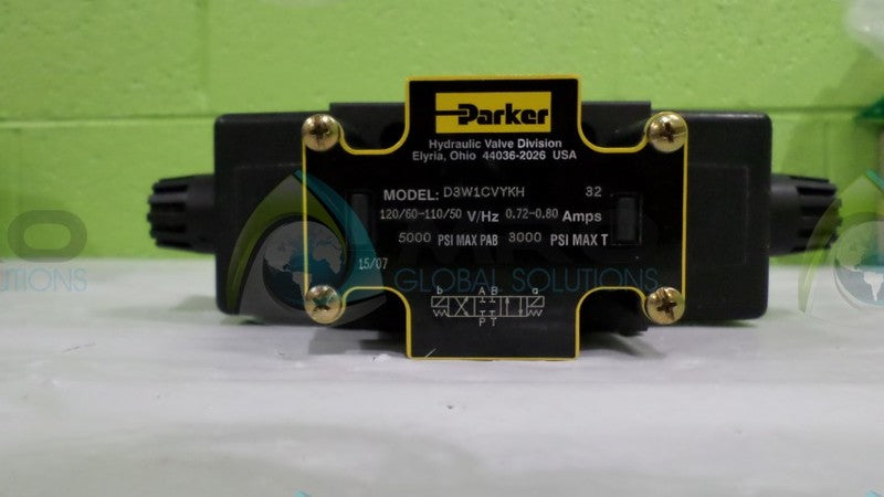 PARKER D3W1CVYKH VALVE *NEW NO BOX*