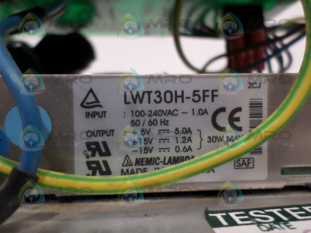 NEMIC-LAMBDA LWT30H-5FF POWER SUPPLY MODULE *USED*