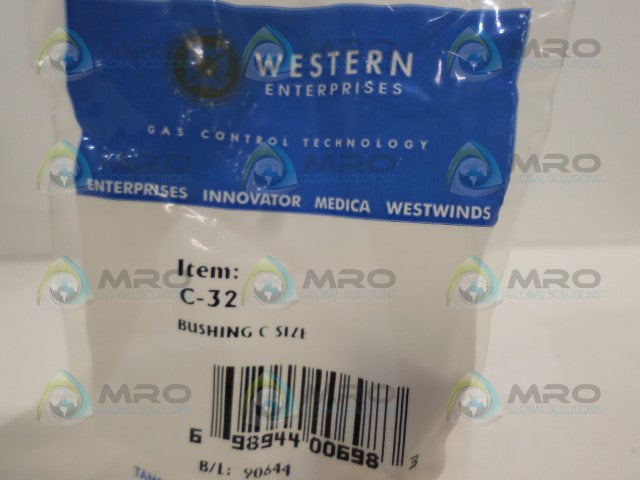 WESTERN ENTERPRISES C-32 BUSHING *NEW IN FACTORY BAG*