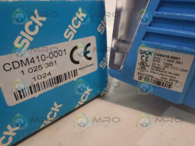 SICK CDM410-0001 CONNECTION MODULE *NEW IN BOX*
