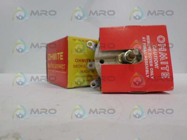 OHMITE RKS1K0 RHEOSTAT *NEW IN BOX*