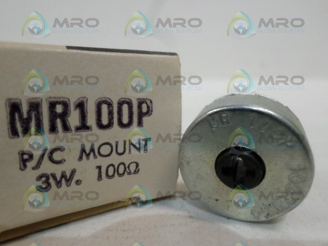 MALLORY MR100P 1092134 POTENTIOMETER 100 OHMS *NEW IN BOX*