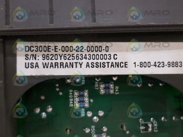 HONEYWELL UDC3000 VERSA-PRO DC300E-E-000-22-0000-0 (AS PICTURED) *USED*