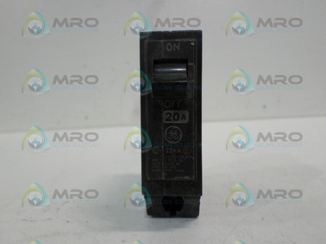 GENERAL ELECTRIC THHQL20A CIRCUIT BREAKER 20A *NEW NO BOX*