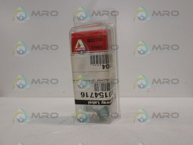 ALEMITE B52750 STRAIGHT SWIVEL *NEW IN ORIGINAL PACKAGE*