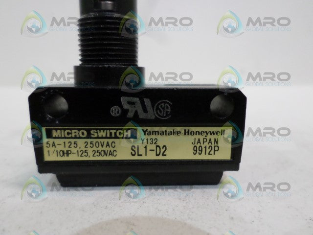 MICROSWITCH SL1-D2 LIMIT SWITCH *NEW NO BOX*