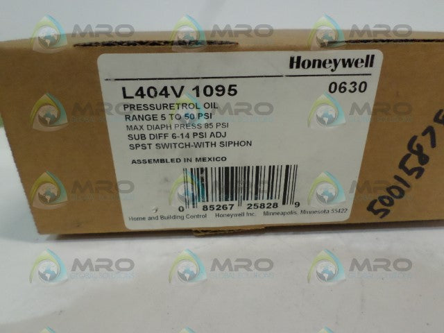HONEYWELL L404V1095 PRESSURETROL *NEW IN BOX*