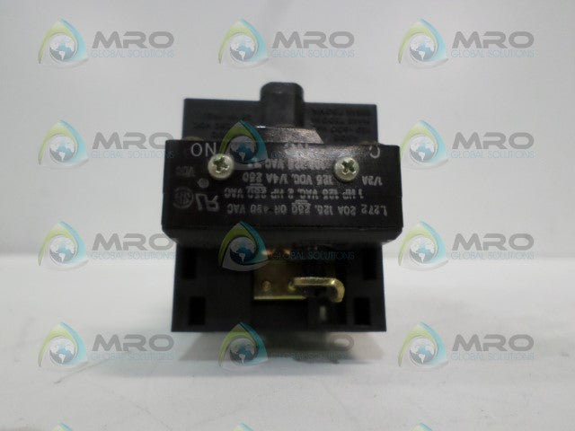 SQUARE D 9012-GNO-5 PRESSURE SWITCH *USED*