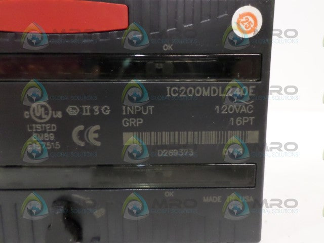 FANUC IC200MDL240E INPUT MODULE *NEW NO BOX*