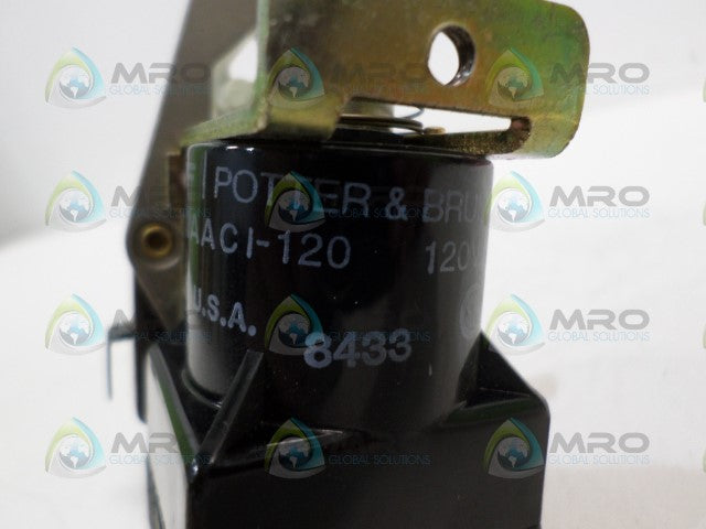POTTER & BRUMFIELD S89R11AAC1-120 RELAY 120V *NEW NO BOX*
