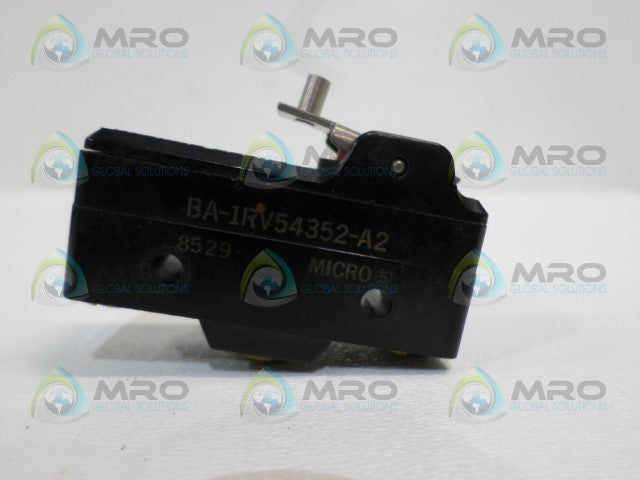 MICROSWITCH BA-1RV54352-A2 LIMIT SWITCH *NEW NO BOX*