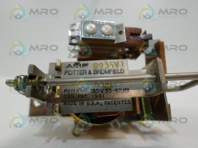 POTTER & BRUMFIELD PC11A RELAY 120V *NEW NO BOX*