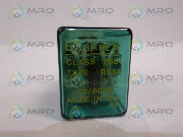 SQUARE D 8501-RS14 RELAY 120V *NEW NO BOX*