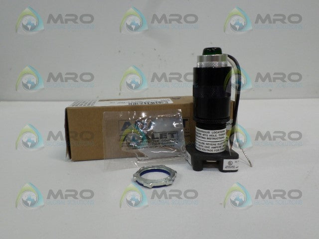 ADALET XLPGS PILOT GREEN PUSHBUTTON *NEW IN BOX*