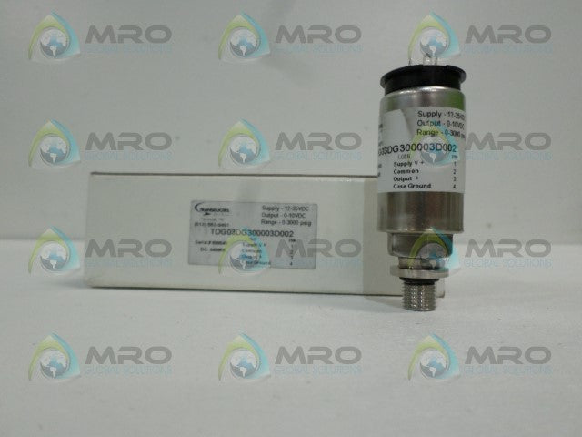 TRANDUCERS TDG03DG300003D002 TRANSDUCER 0-3000 PSIG *NEW IN BOX*