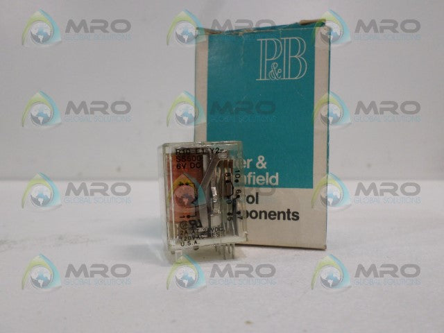 POTTER & BRUMFIELD R10-E1Y2-SS500 RELAY 6VDC *NEW IN BOX*