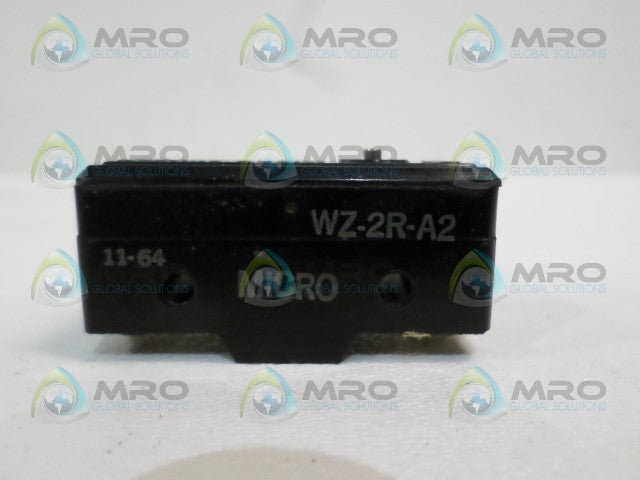 MICROSWITCH WZ-2R-A2 LIMIT SWITCH *USED*