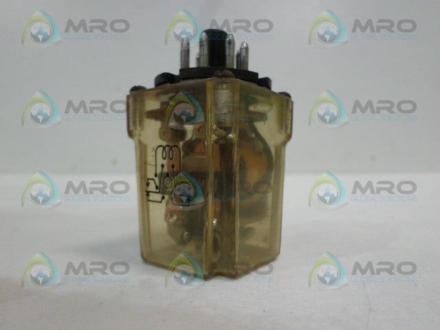 POTTER & BRUMFIELD KRP-11A-24 RELAY 24V *USED*