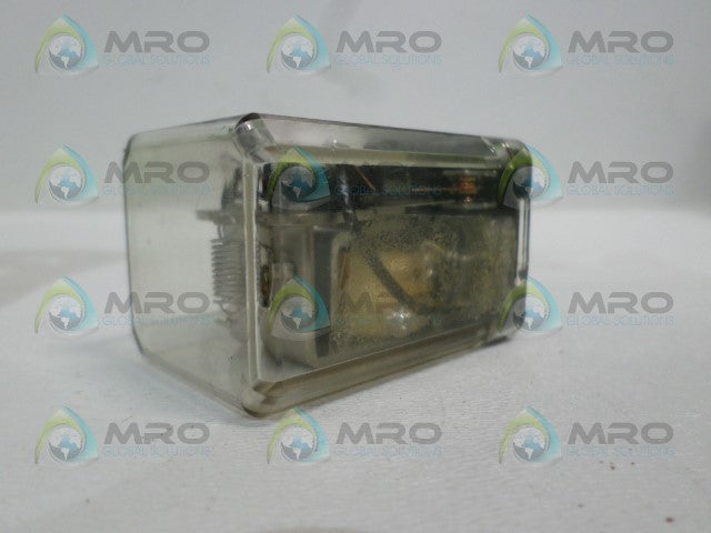POTTER & BRUMFIELD KUL-11D15D-12 RELAY 12VDC *USED*