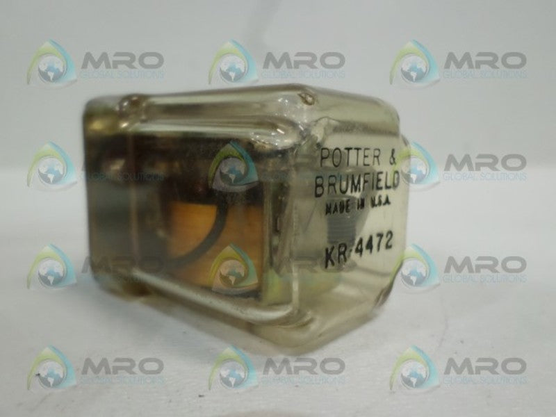POTTER & BRUMFIELD KR-4472 RELAY *USED*
