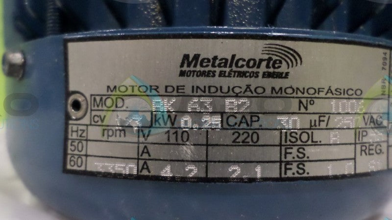 METALCORTE BK63B2 MOTOR *NEW NO BOX*