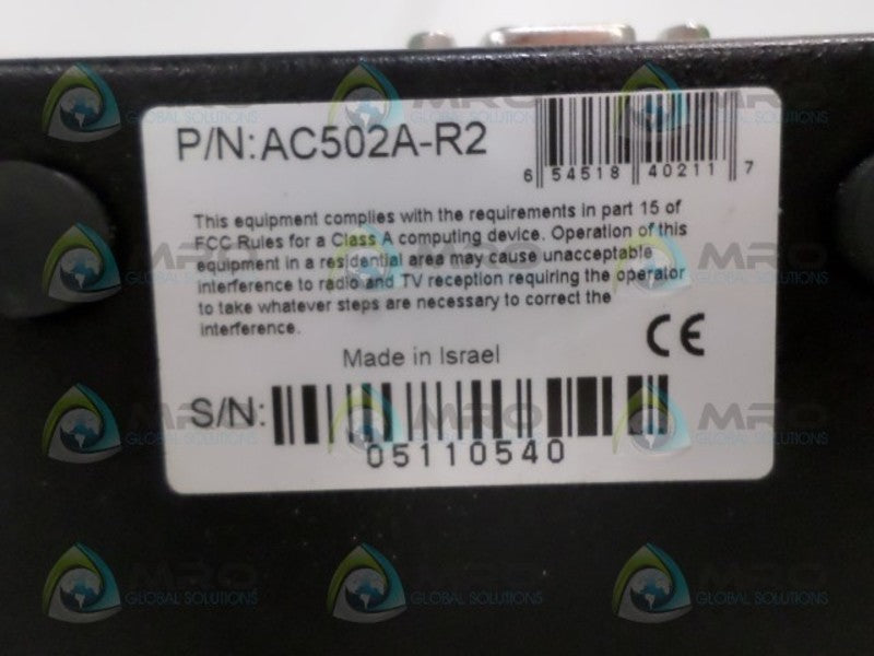 BLACKBOX AC502A-R2 VIDEO SPLITTER REMOTE *NEW NO BOX*