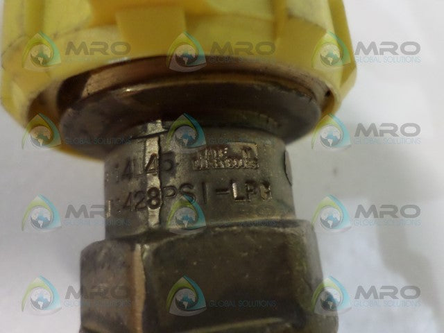INDUSTRIAL MRO 070117 V20149 GAS FLOAT 428 PSI-LPG *NEW NO BOX*