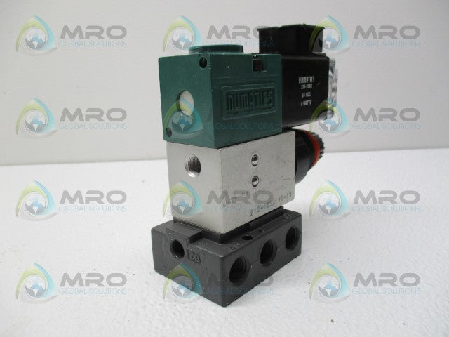 NUMATICS 624758 SOLENOID VALVE ASSEMBLY *NEW NO BOX*