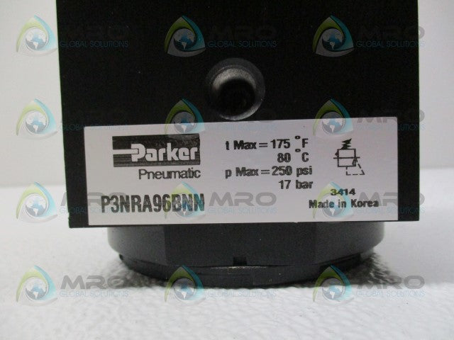 PARKER P3NRA96BNN PNEUMATIC REGULATOR *NEW NO BOX*