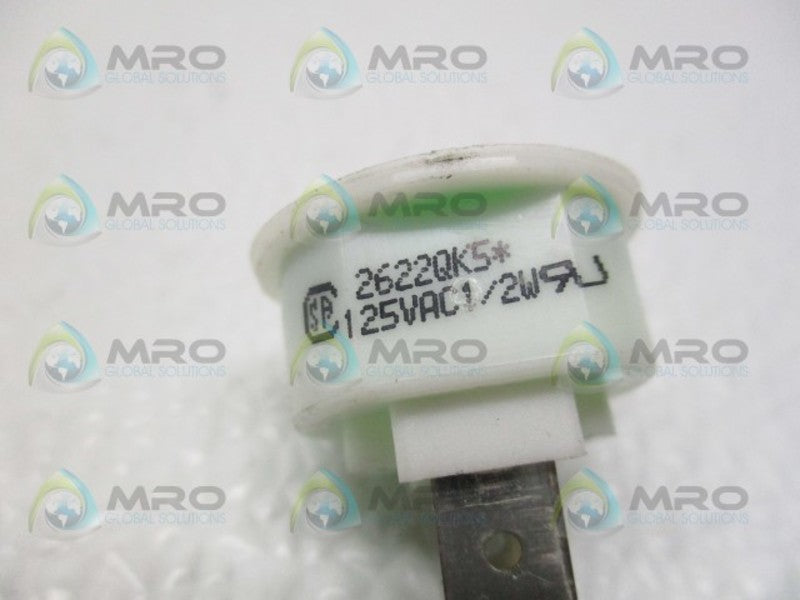 CHICAGO MINITURE 2622QK5 GREEN LED PANEL INDICATOR LIGHT  NSNP