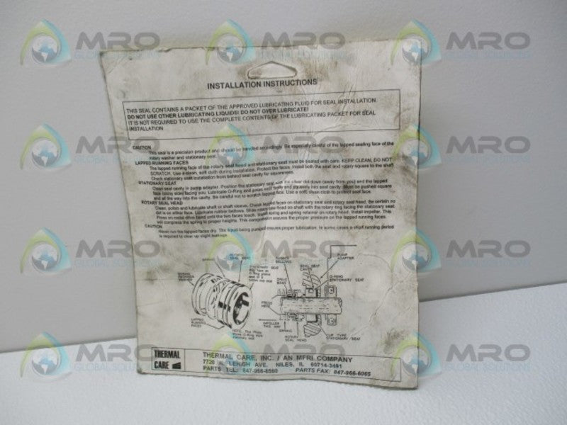 THERMAL CARE 148747 REPAIR KIT  NSMP