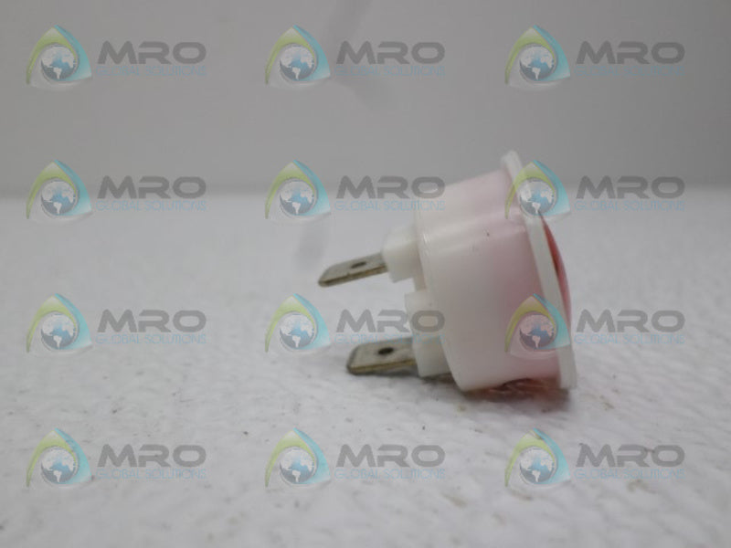 CHIACAGO MINIATURE 2620QK1 RED LED PANEL INDICATOR LIGHT  NSNP