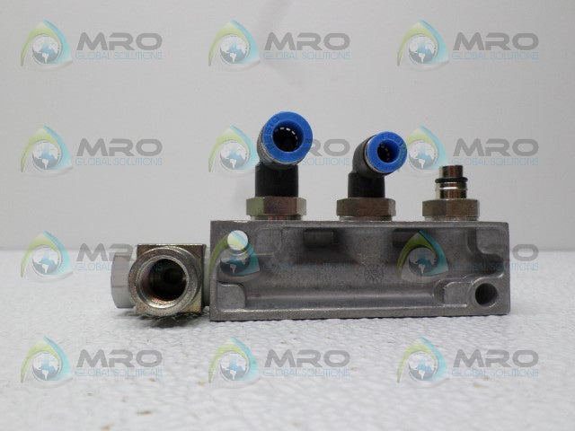 FESTO FR-4-1/4-C MANIFOLD BLOCK *NEW NO BOX*