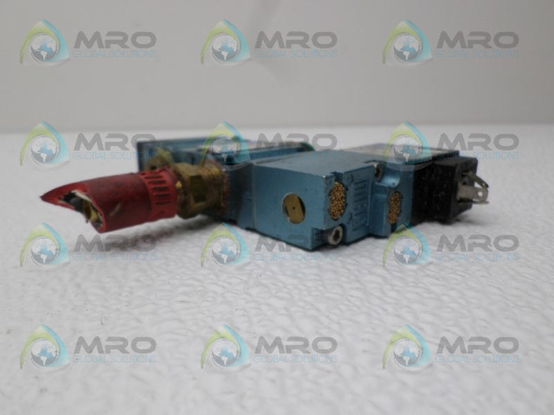 MAC 52A-11-B0A-DM-DJBJ-1KJ SOLENOID VALVE *USED*