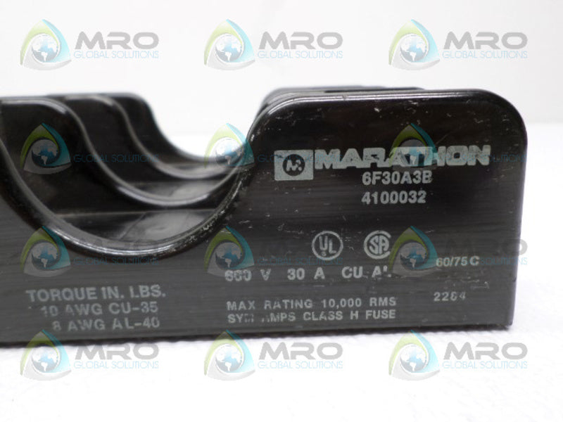 MARATHON 6F30A3B FUSEHOLDER *USED*