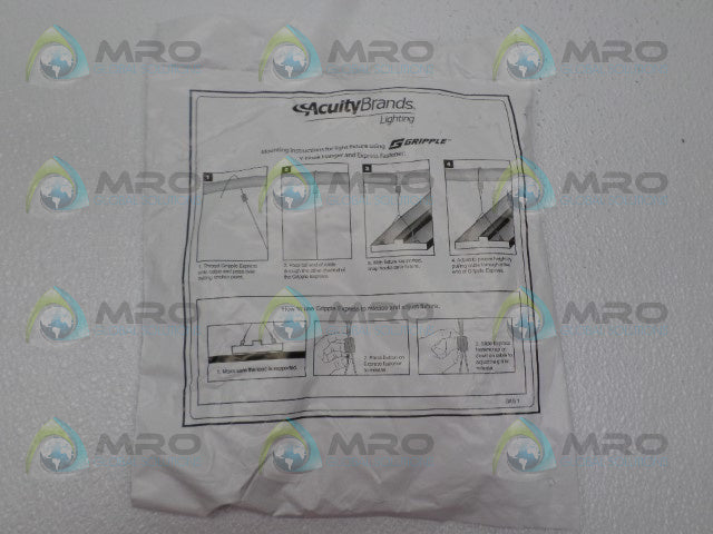 LITHONIA LIGHTING IBAC120 163AMF AIRCRAFT CABLE HANGING KIT *NEW IN FACTORY BAG*
