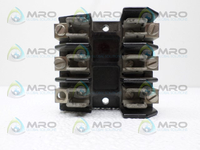 BUSSMAN R25030-3CR FUSE BLOCK HOLDER *USED*
