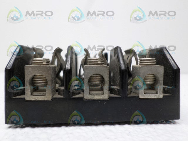 BUSSMAN R25030-3CR FUSE BLOCK HOLDER *USED*