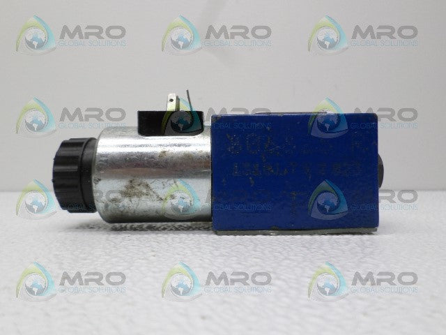 REXROTH 4WE6D62/EG24N9K4/V DIRECTIONAL SOLENOID VALVE *USED*