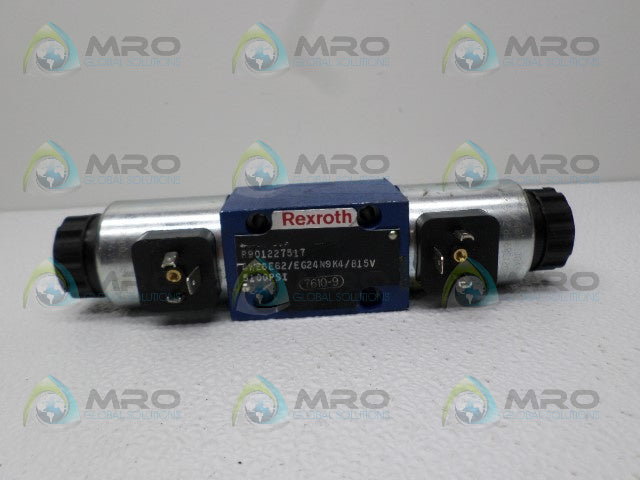 REXROTH 4WE6E62/EG24N9K4/B15V DIRECTIONAL SOLENOID VALVE *USED*